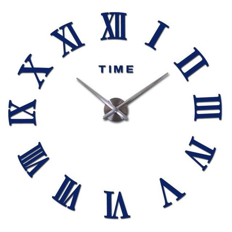Serilda - Modern 3D DIY Wall Clock - Silky decor