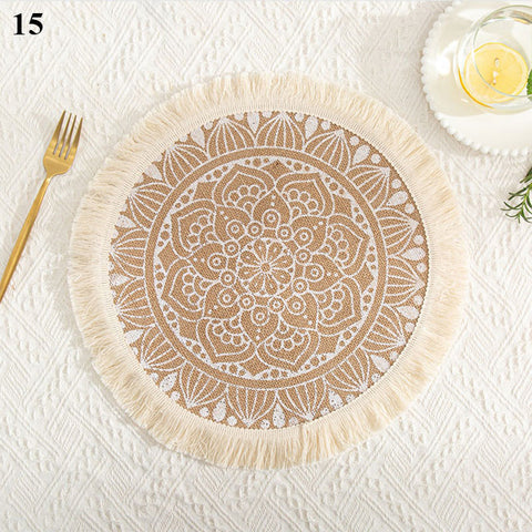 Modern Woven Table Mats