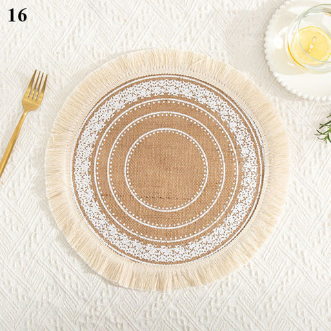 Modern Woven Table Mats