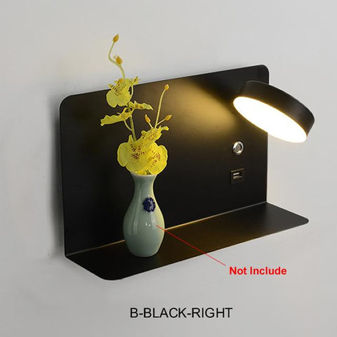 Putri - USB Bedside Wall Lamp - Silky decor