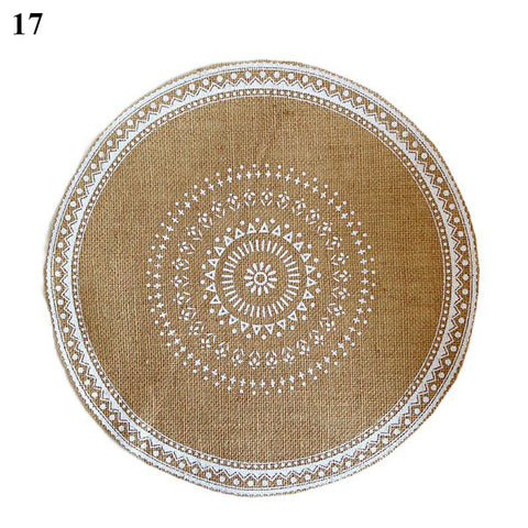 Modern Woven Table Mats