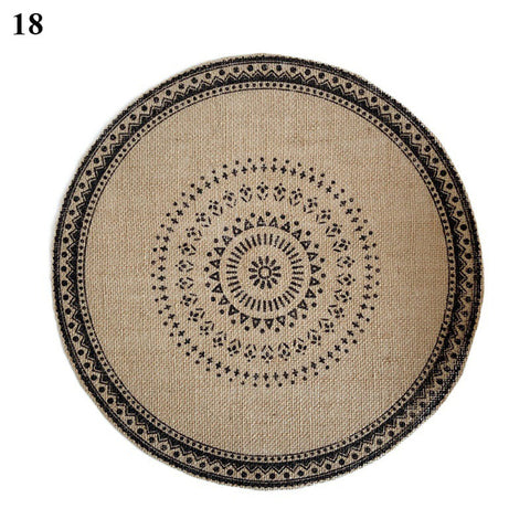 Modern Woven Table Mats