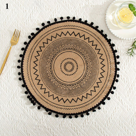 Modern Woven Table Mats