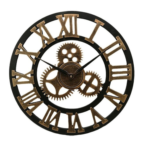 Industrial Style Wall Clock