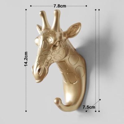 Andee - Animal head hooks - Silky decor