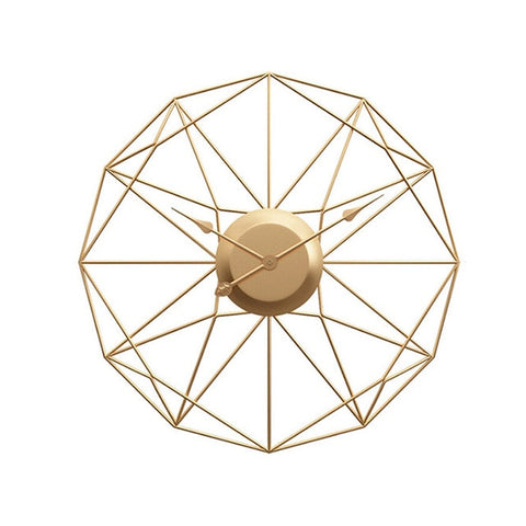Modern Design Iron Wall-Mounted Clock