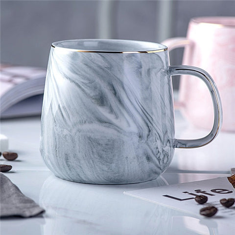 Luxury Marble Pattern Ceramic Mug