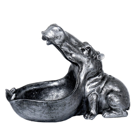 Hippo Figurines Storage Basket