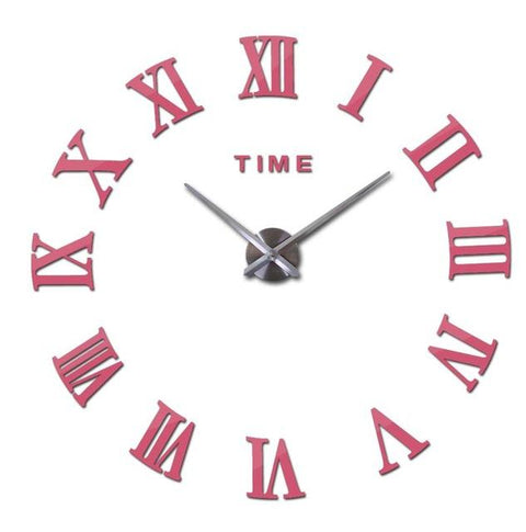 Serilda - Modern 3D DIY Wall Clock - Silky decor