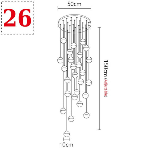 Modern Cluster Pendant Light