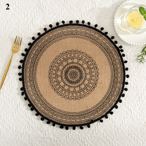 Modern Woven Table Mats