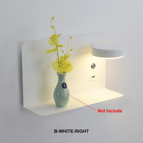 Putri - USB Bedside Wall Lamp - Silky decor