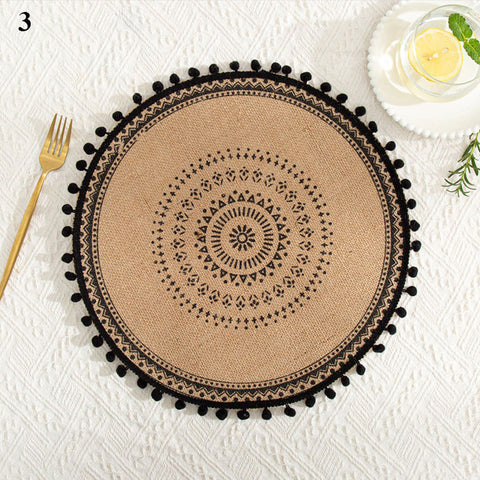 Modern Woven Table Mats