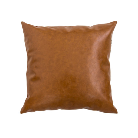 Modern Faux Leather Cushion Cover