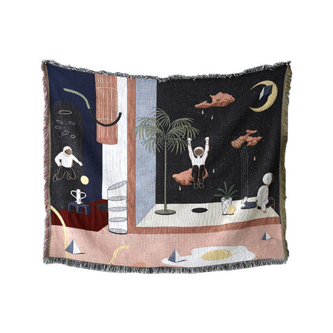 Surreal Art Thread Blanket