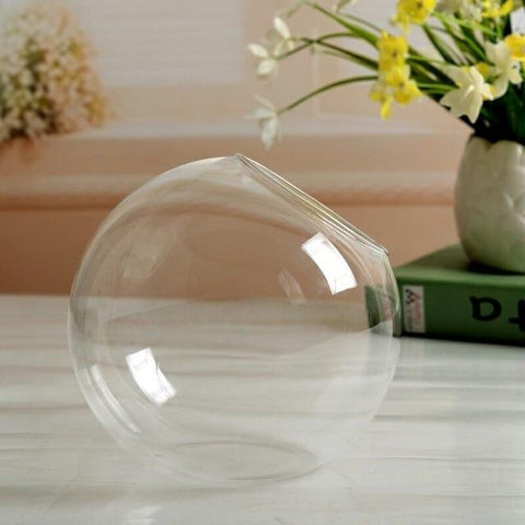 Grahaniya - Decorative Hanging Ball flower Vase - Silky decor