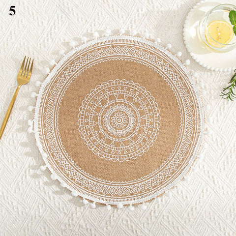 Modern Woven Table Mats