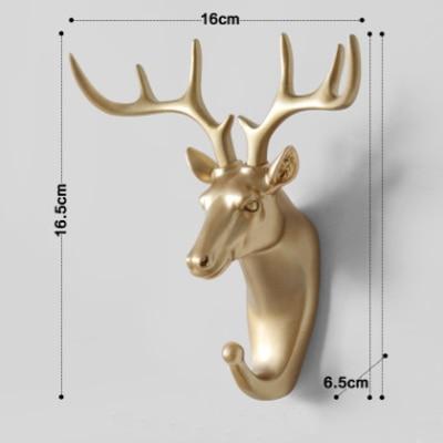 Andee - Animal head hooks - Silky decor