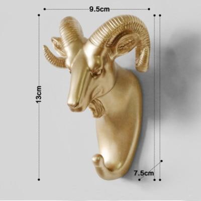 Andee - Animal head hooks - Silky decor