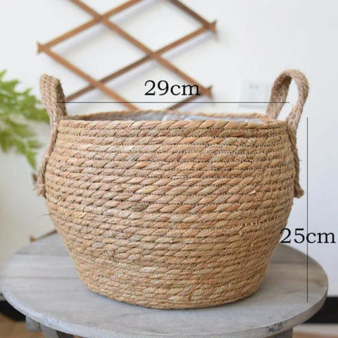 Regina - Nordic Art Decoration Flower Basket - Silky decor