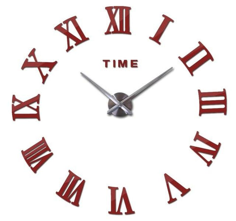 Serilda - Modern 3D DIY Wall Clock - Silky decor