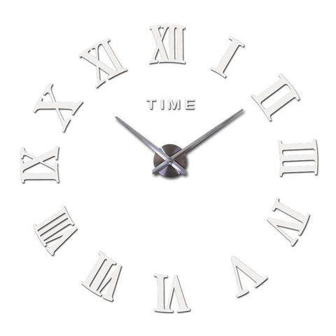 Serilda - Modern 3D DIY Wall Clock - Silky decor