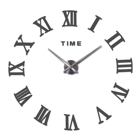 Serilda - Modern 3D DIY Wall Clock - Silky decor