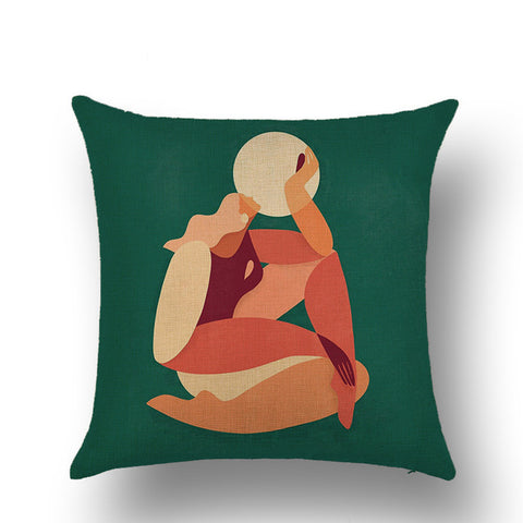Modern Minimalist Art Pillowcase