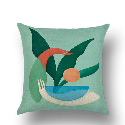 Modern Minimalist Art Pillowcase