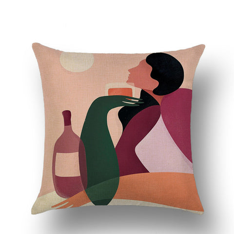 Modern Minimalist Art Pillowcase