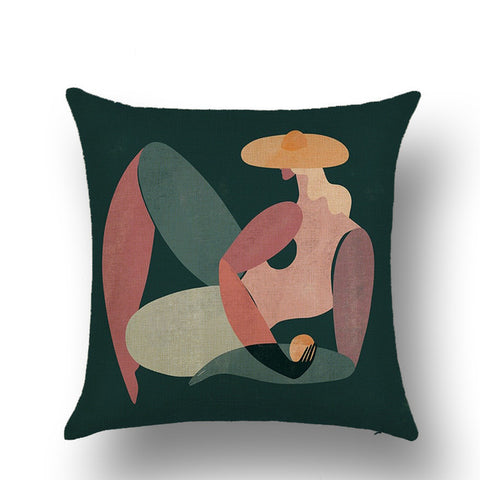 Modern Minimalist Art Pillowcase