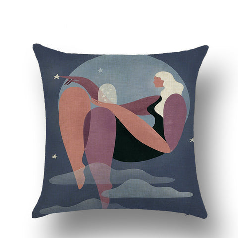 Modern Minimalist Art Pillowcase