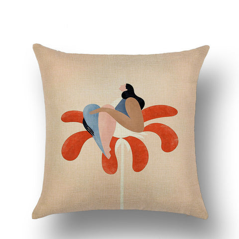 Modern Minimalist Art Pillowcase