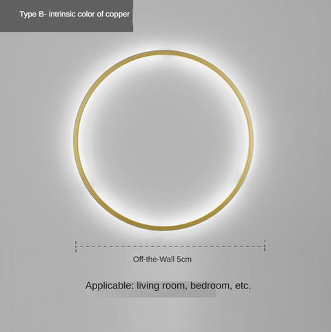 Classic LED Ring Wall Lamp