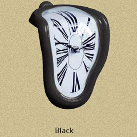 Modern Melting Wall Clock