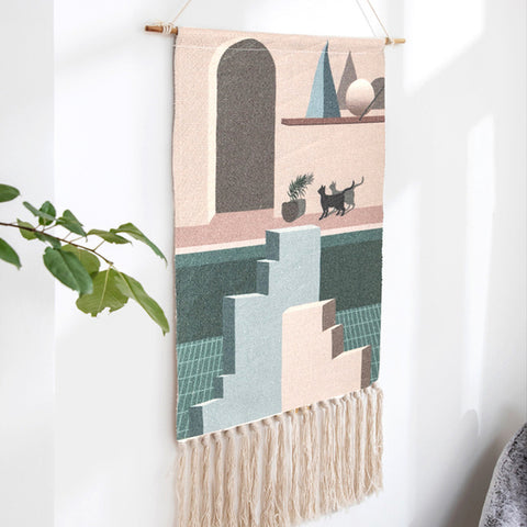 Wall Handwoven Art Tapestry