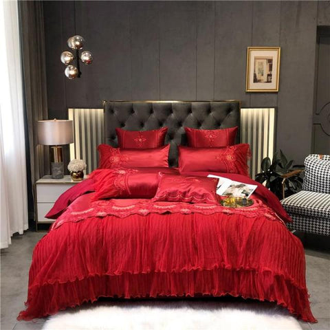 Trance Satin Cotton Beddings