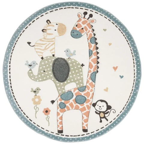 Beautiful Round Kids Rug