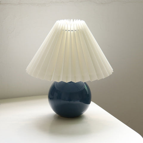 Deluxe Rattan Pleat Led Lamp