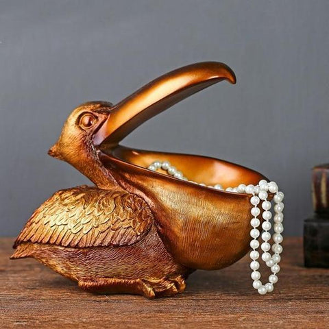 Topika- Pelican Storage Basket - Silky decor