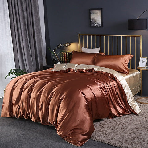 SleepSoft Luxury Silk Bedding Set