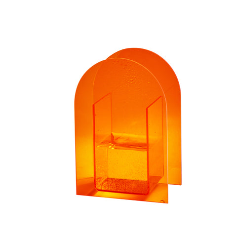 Rainbow Colors Acrylic Vase