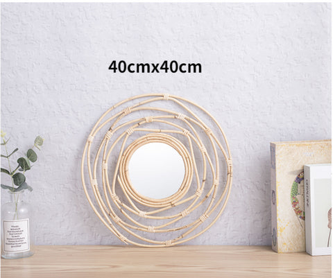 Round Rattan Wall Hanging Crafts
