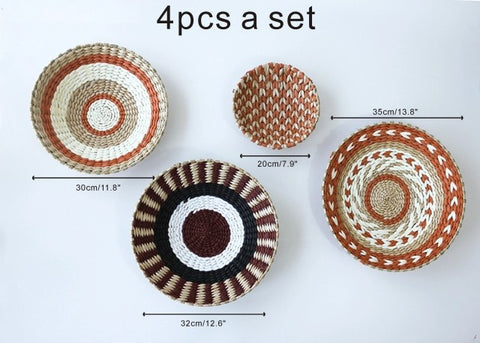 Round Rattan Wall Hanging Crafts