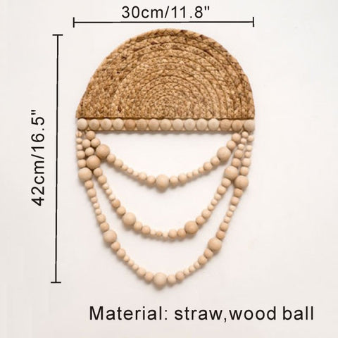 Round Rattan Wall Hanging Crafts