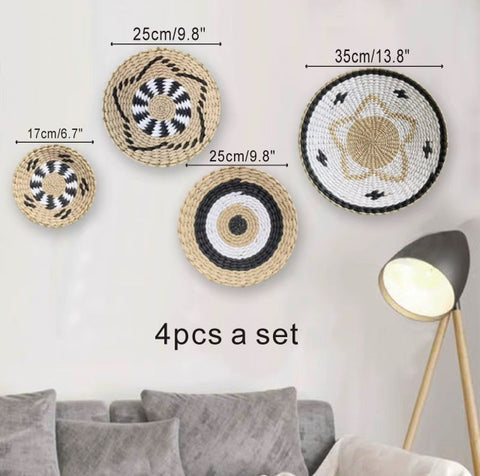 Round Rattan Wall Hanging Crafts