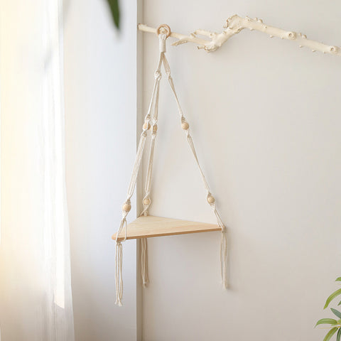 Macrame Wall Hanging Shelves