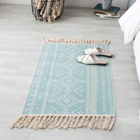 Bohemian Handwoven Floor Mat