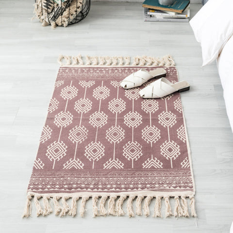 Bohemian Handwoven Floor Mat