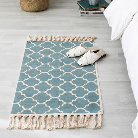 Bohemian Handwoven Floor Mat